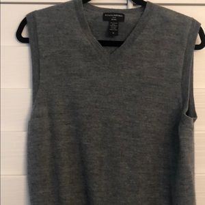 Men’s Banana Republic Gray Sweater Vest